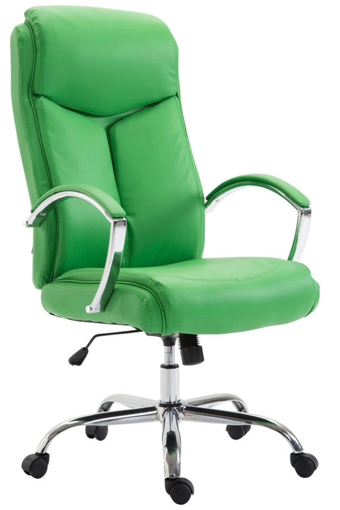 Sedia ufficio VAUD XL in similpelle verde