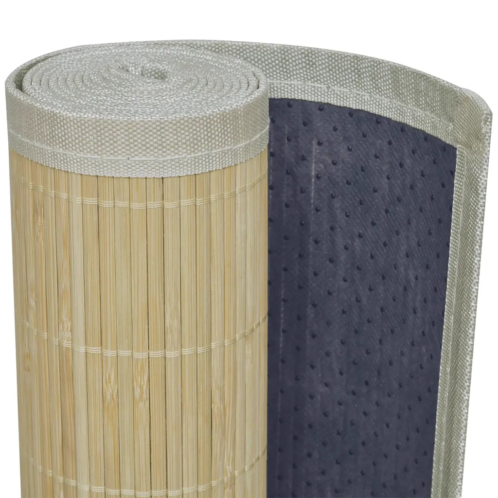 Tappeto in BambÃ¹ Naturale Rettangolare 150 x 200 cm cod mxl 78152