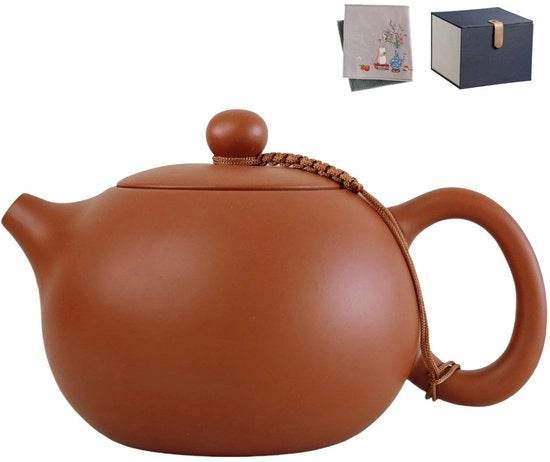 Tazza per tè artigianale Zisha - 400 ml - Ceramica - Scatola regalo - Tradizionale - Innovativa e pratica - Set per tè
