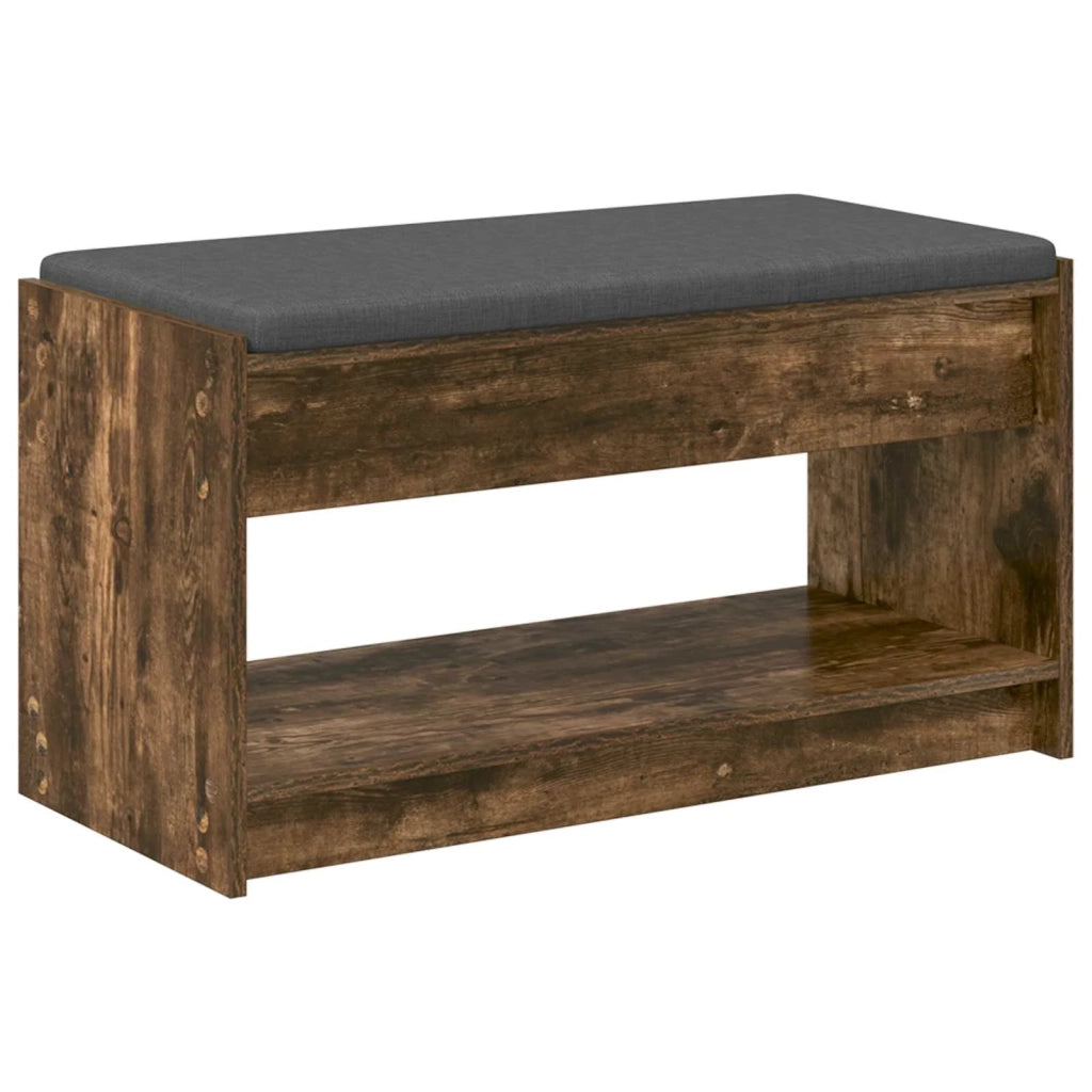 Panca per ingresso Quercia Affumicata 83 x 38 x 45 cm 891580