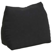 Cuscino per Schiena | Cuscino dorsale Nero 45 x 20 x 35 cm Tessuto in Cords