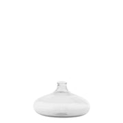 Vasetto Un Fiore 19 cl in vetro borosilicato trasparente soffiato a mano, design artigianale elegante e decorativo per ogni ambiente della casa