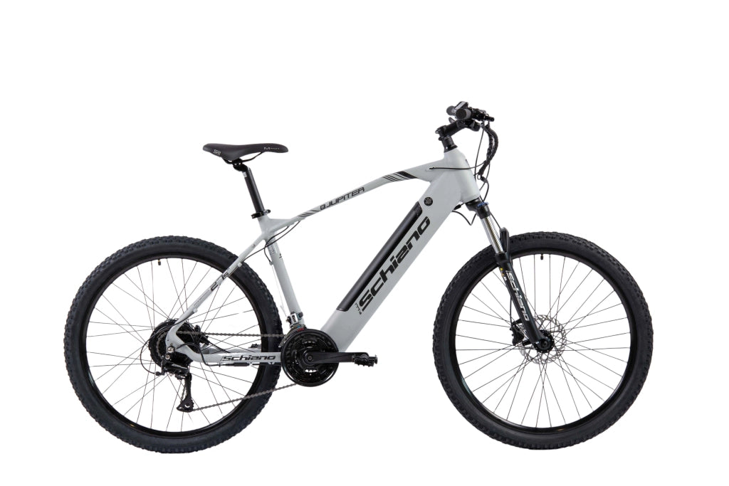 F.lli Schiano  E-Jupiter, Bici Elettrica Mountain Bike 27.5 Inches per Adulti, 36V 14Ah Batteria Rimovibile, Motore 250W