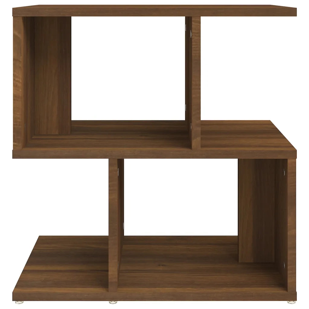Comodino Rovere Marrone 50x30x51,5 cm in Legno Multistrato 815832