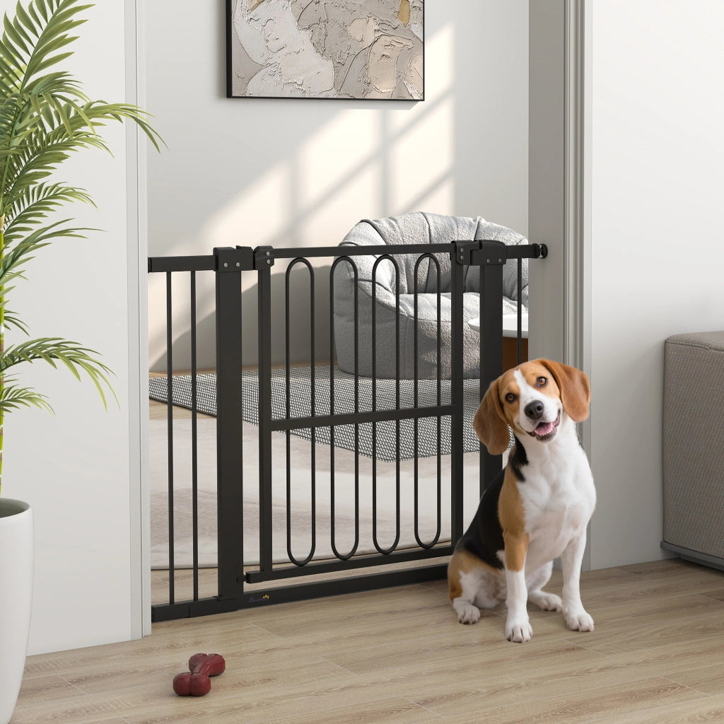Cancello di sicurezza per cani ¨C zephmum ¨C 76-104 cm regolabile senza foratura