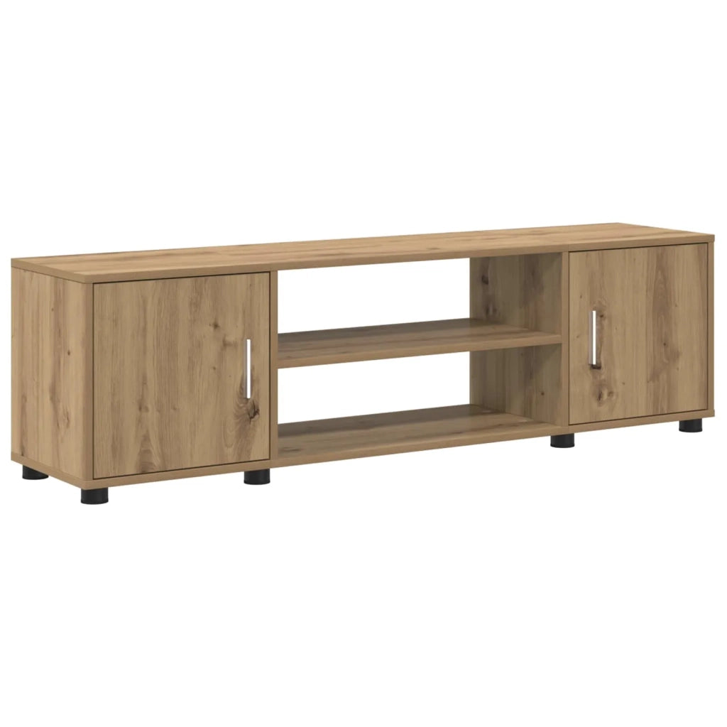 Set mobile TV 4 pcs Rovere artigianale Legno multistrato
