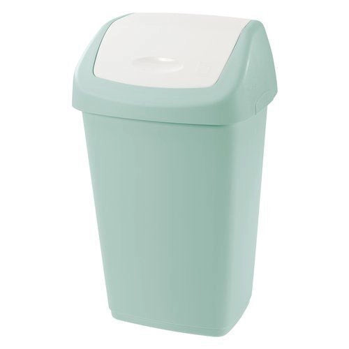 Tontarelli 8101386ACF Aurora Pattumiera Basculante 9 L 19x23.5x39 cm colore Salvia