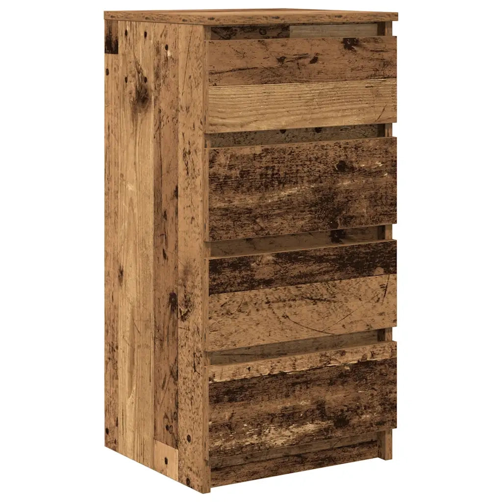Credenza Legno Antico 37,5x35x76 cm in Legno Multistrato