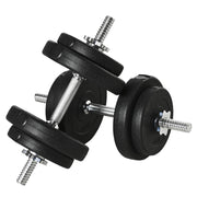 Set manubri regolabili 20kg ¨C zephmum ¨C disco 2.5/1.5kg asta 2kg