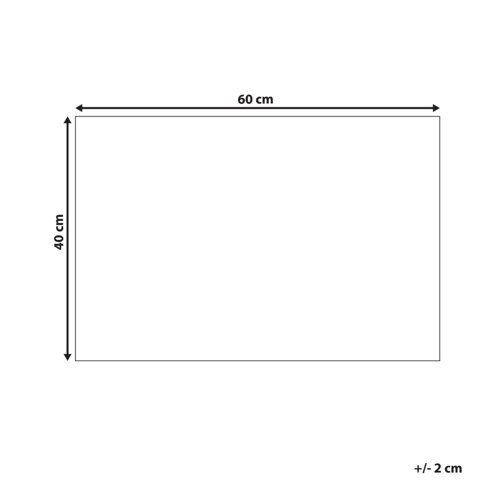 Zerbino in fibra di cocco naturale con fondo antiscivolo 40 x 60 cm Antiscivolo Decorativo Motivo foglie Zerbino di benvenuto