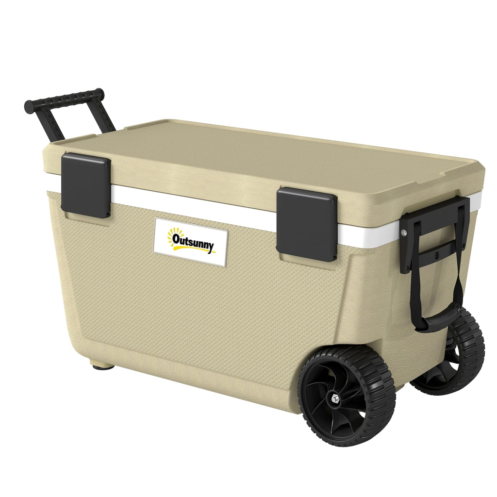 Thermobox Passiva 70L per Giardino ¨C Zephmum ¨C Grigio, Poliuretano, 70 Litri
