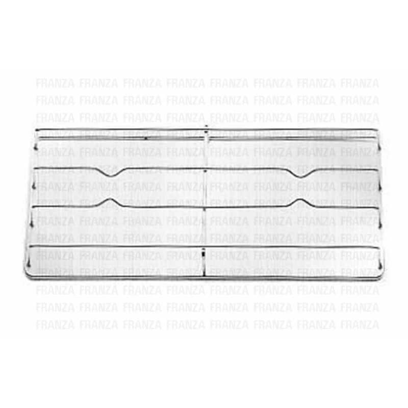 GRIGLIA CUCINA 2 FUOCHI SAMET 433 X 205 IN FILO CROMATO - SAMET