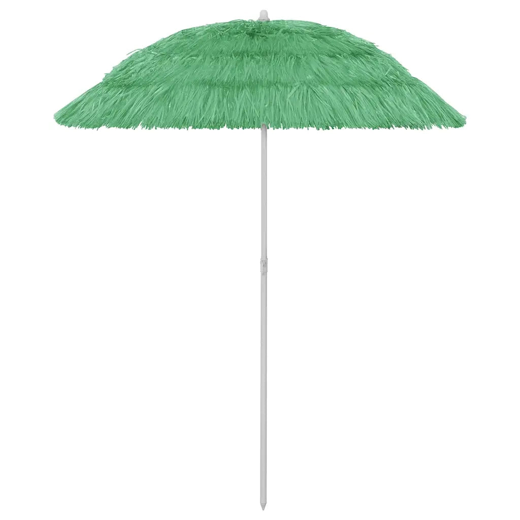 Ombrellone da Spiaggia Hawaii Verde 180 cm 314697