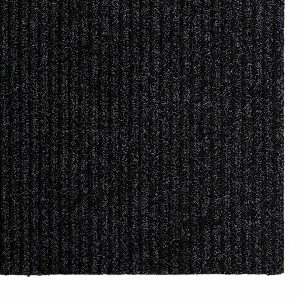 Runner in Moquette Antracite 80 x 400 cm Tessuto 42011425