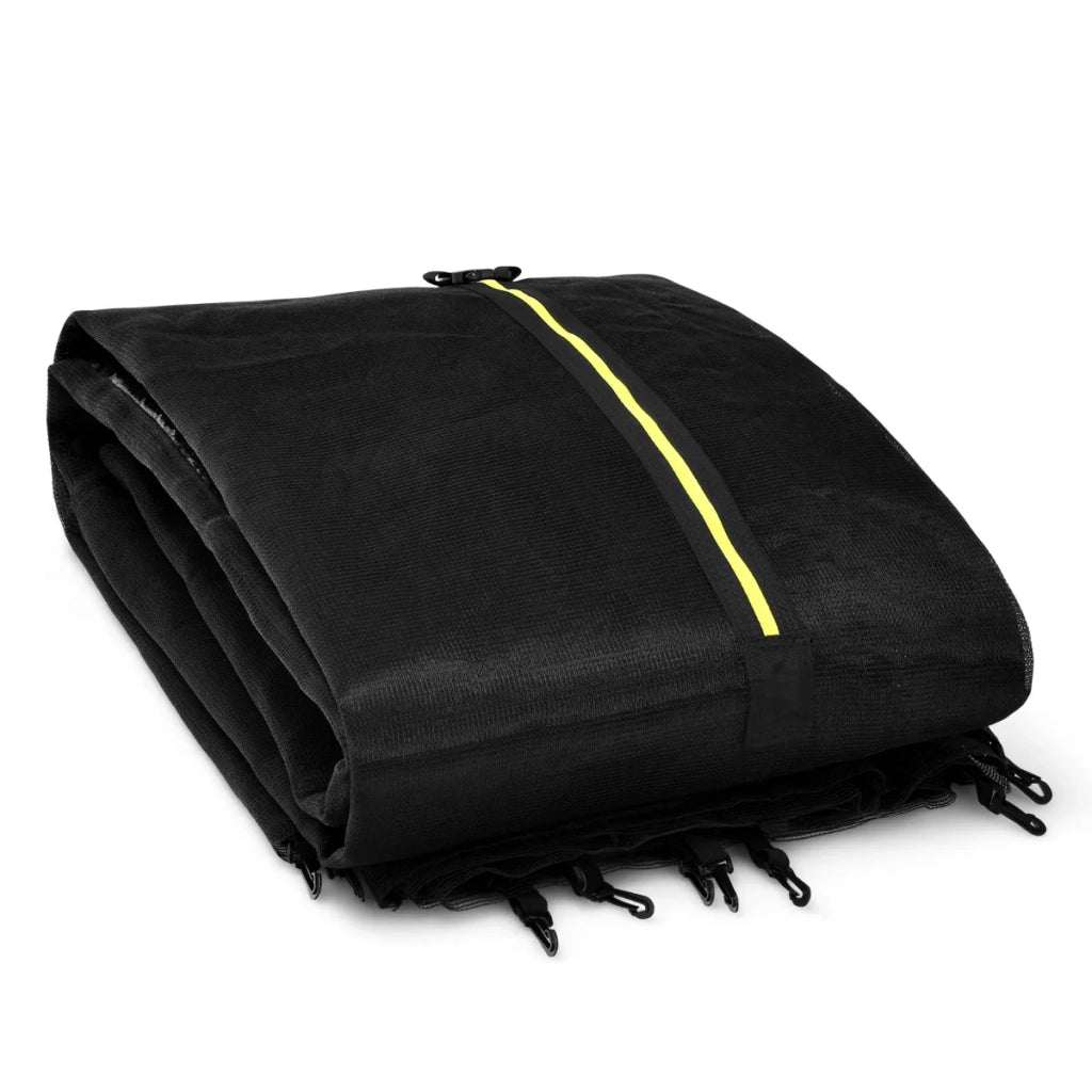 Rete di ricambio per trampolino rotondo 305 cm (180 x 305 x 305 cm) protezione rinforzata ingresso con cerniera PE nero 20_0020632