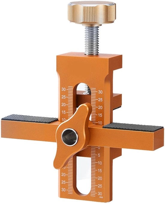 Struttura di Montaggio per Porte di Cucina - Strumento di Posizionamento in Alluminio - Incluso Rebounder per Foro - Costruzione Solida - Installazione Facile - Montaggio Porte