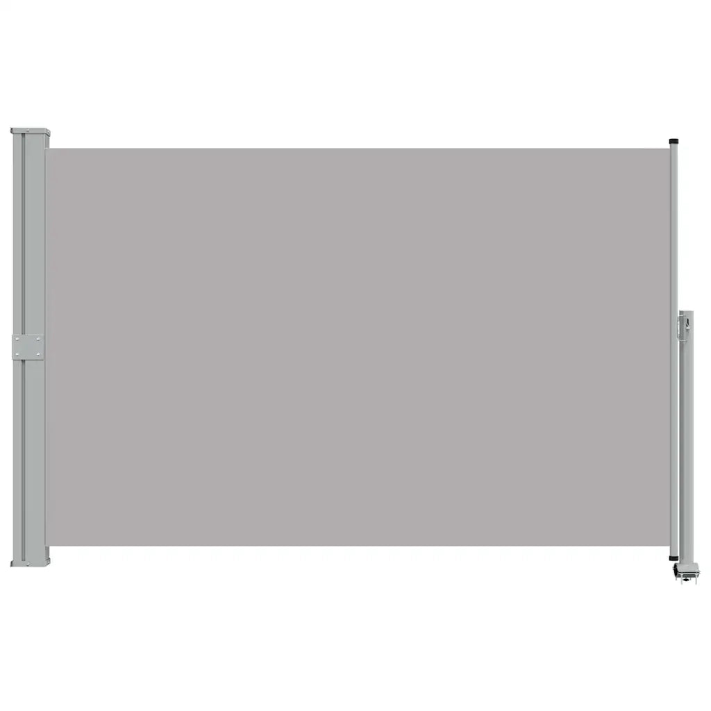 Tenda da Sole Laterale Retrattile 160 x 300 cm Grigia 45195