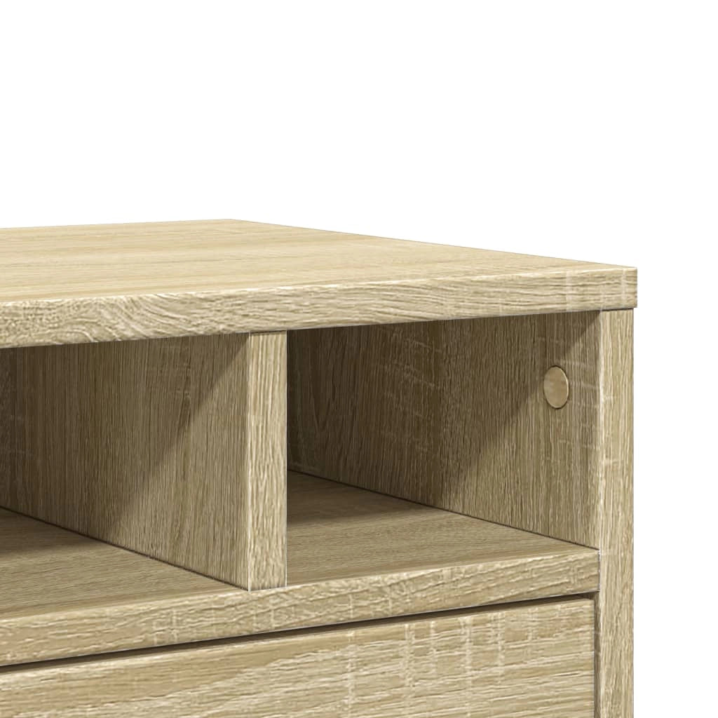 Supporto per stampante Sonoma scrivania/unità da scrivania 40 x 32 x 22,5 cm legno ingegnerizzato marrone 02_0044779