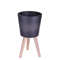 Vaso con Gambe Faggio Misure 31x59 cm