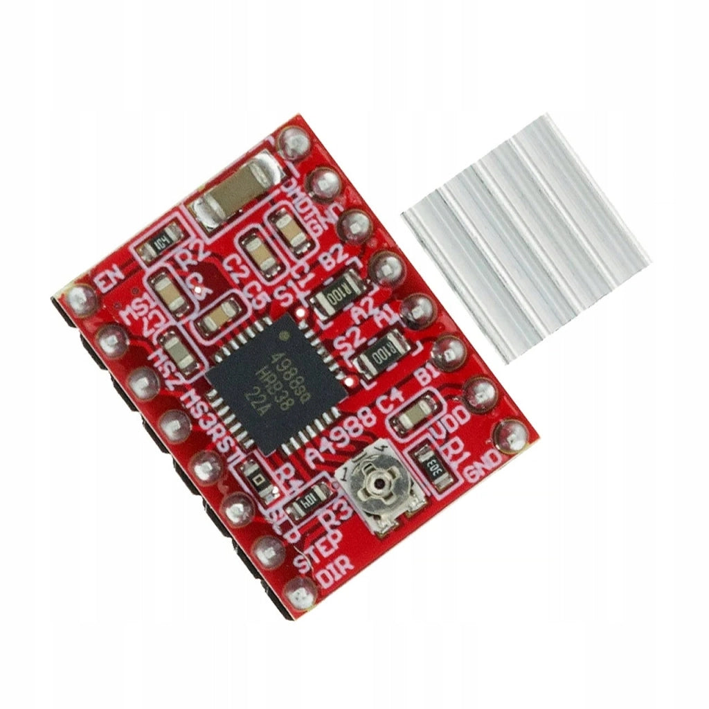 Controller Motore Passo-Passo Stepstick A4988 – Alta Precisione e Qualita | 8V-35V, 2A, Microstep 1/16