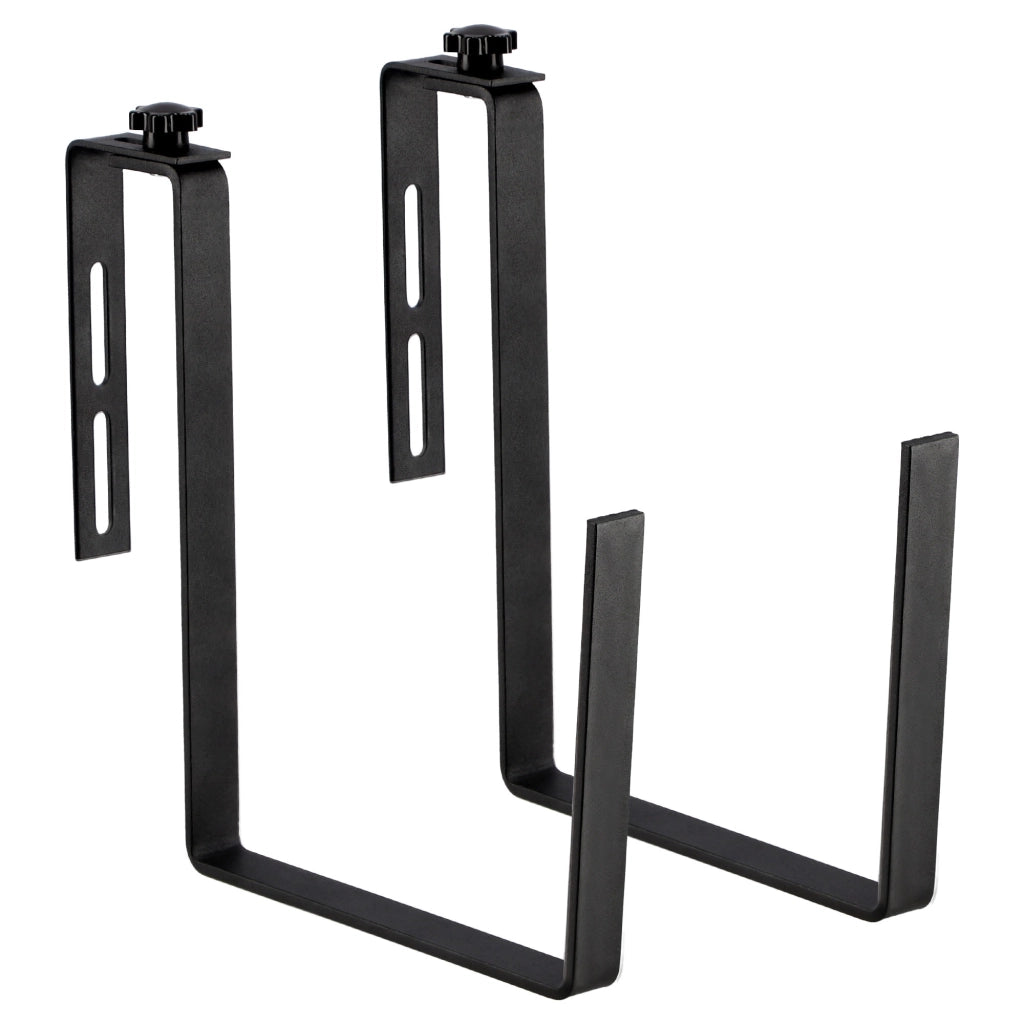 Set di 2 ganci appendiabiti KADAX per vasi da fiori, fioriere da balcone e ringhiere.
