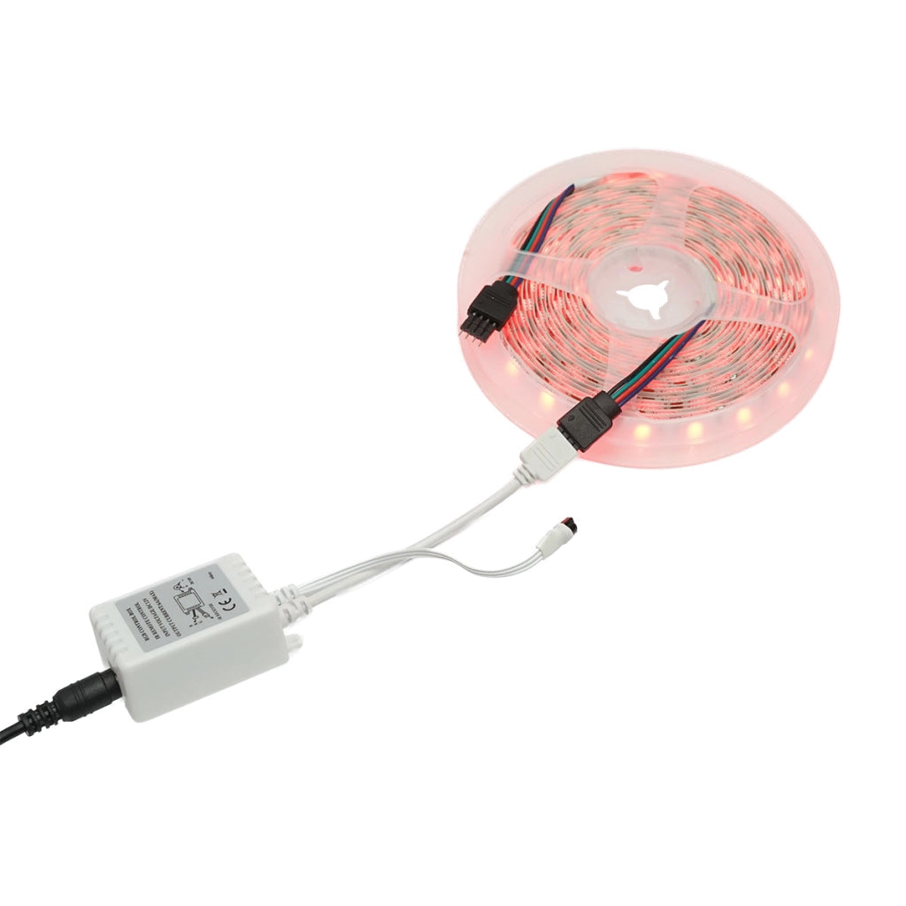 Striscia LED 5050 14,4W/m RGB, 12-220V rotolo 5m, 60 LED/m IP20