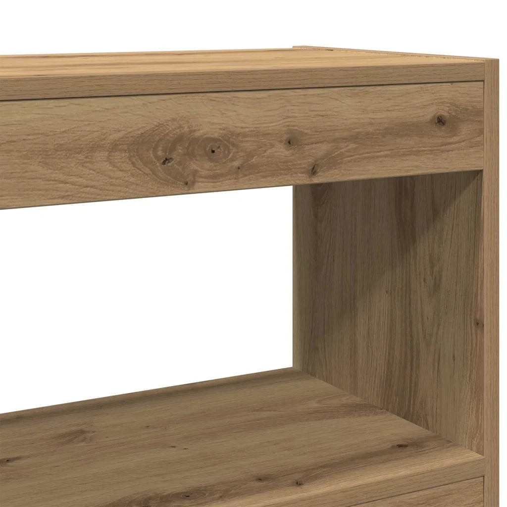 Libreria rovere artigianale 100 x 30 x 72 cm Legno multistrato 862722