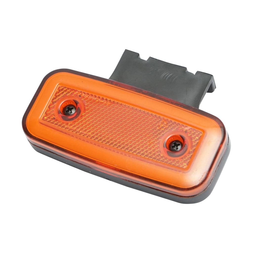 Lampada laterale  con LED, 12-24V, gialla, Breckner Germany.