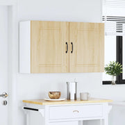 Pensili da cucina 2 pz Kalmar in Legno Multistrato Rovere Sonoma 853564