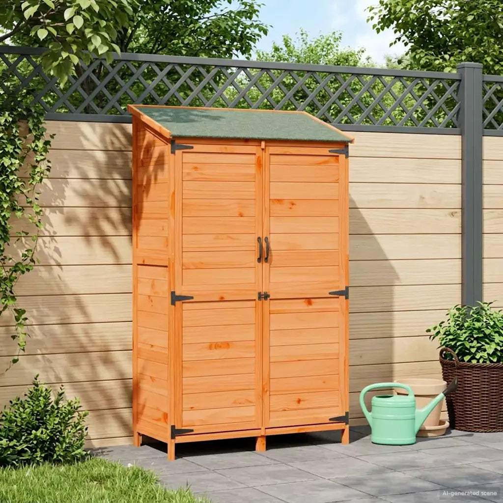 Capanno da Giardino Marrone 106,5 x 56 x 176 cm CFW1204948