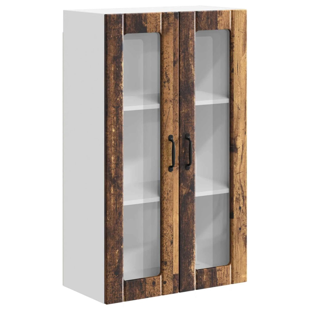 Pensile cucina-Mobile Cucina da Parete Legno vecchio 60 x 31 x 100 cm Legno multistrato