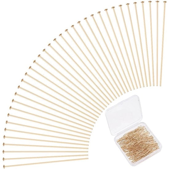 Piastrine per gioielli in argento 18K dorato - piastrine per orecchini/bracciali/catene - 400 pezzi - attività artigianale DIY - per gioielli personalizzati