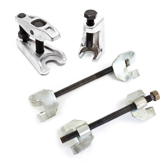 Set 4 pz. 375mm (14,8") Compressore molle sospensioni con estrattore per giunti sferici