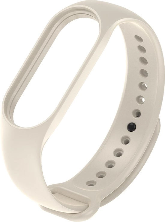 Cinturino in silicone - Adatto per Xiaomi Mi Band 5 & 6 - Beige