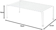 Scomparto Estensibile per Magazzino - Metallo Bianco - 415 x 21 x 137 cm
