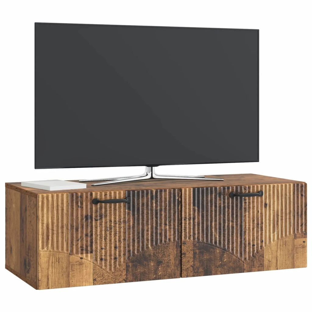 Mobile Porta TV da Muro Legno antico 98 x 41 x 30 cm 899043