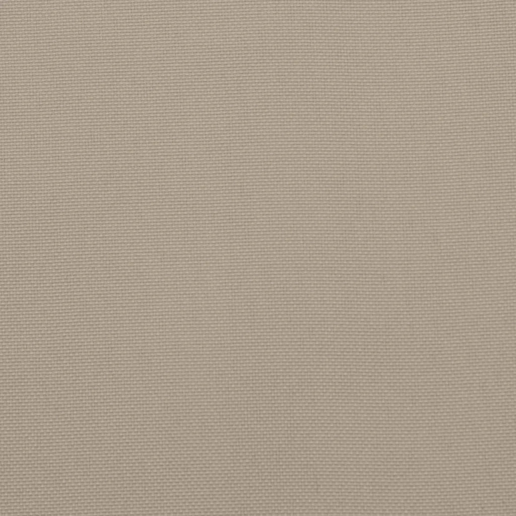 Sdraio da giardino | Lettino Pieghevole Tortora 175x54x8,5 cm in Tessuto Oxford