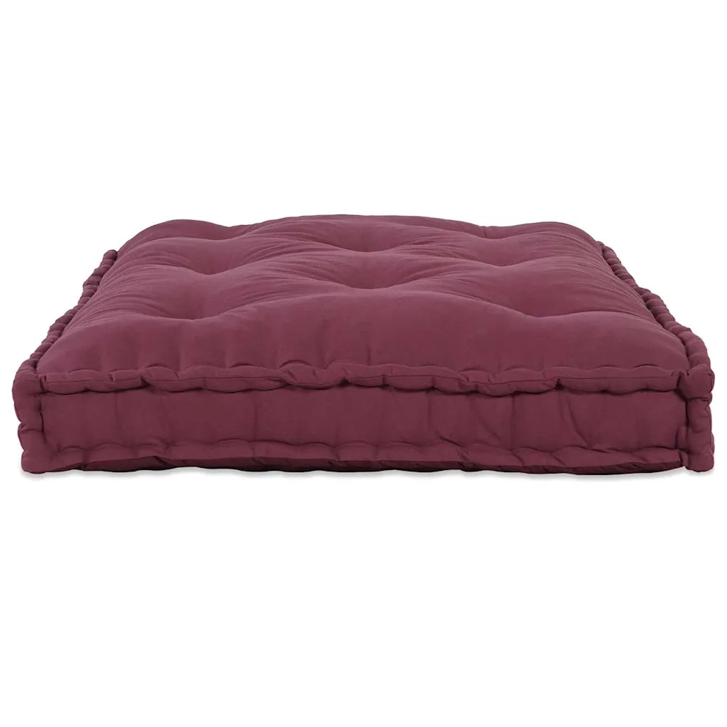 Cuscino per Divano Pallet Bordeaux 120 x 80 x 12 cm Tessuto 4019088