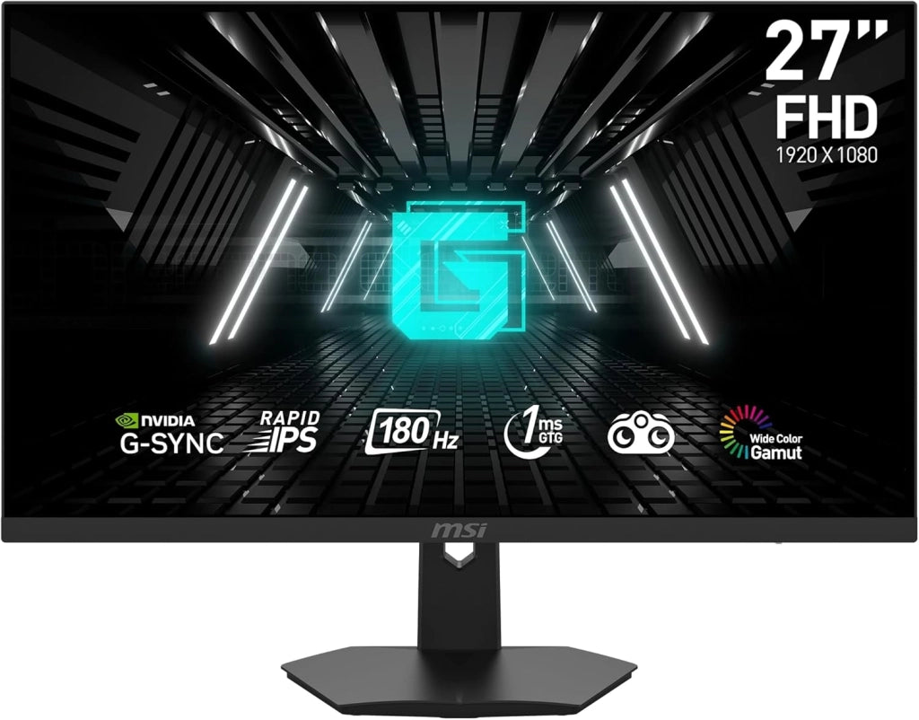 G255F Monitor Gaming 24,5", 180 Hz, 1ms, Rapid IPS, FHD (1920x1080), Adaptive SYNC, Night Vision, Anti-flickr, Less Blue Light - Display Port 1.2a / HDMI 2.0b