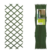 Traliccio Estensibile in Legno Verde per Piante Rampicanti Verdemax Formato: 1,8 x 0,30 Mt