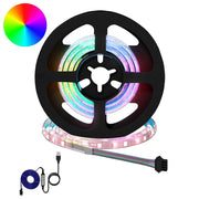 Striscia LED 2 pcs Nero e trasparente 550 mm Rame e plastica