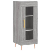 Buffet credenza cassettiera armadio mobile contenitore organizer cucina soggiorno Sonoma 34,5 x 34 x 90 cm legno ingegnerizzato grigio 02_0036331