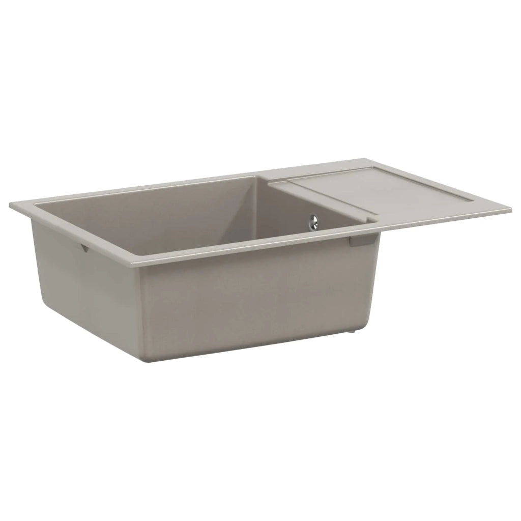 Lavello Grigio 780 x 500 mm 80% Quarzo e 20% Resina CFW7736878