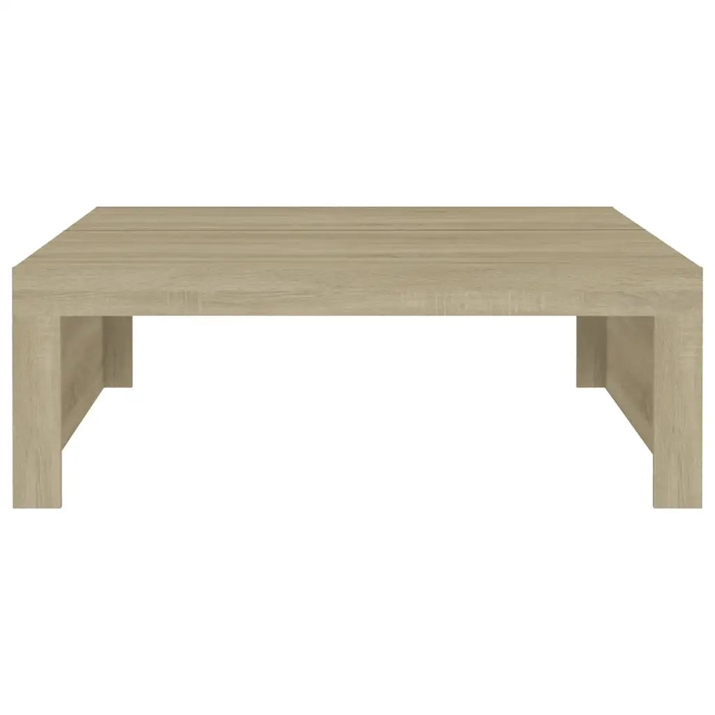 Tavolino da Salotto Rovere Sonoma 100x100x35 cm in Truciolato cod mxl 11883
