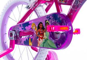 Bicicletta per Bambina 16” 2 Freni con Licenza Disney Princess Rosa