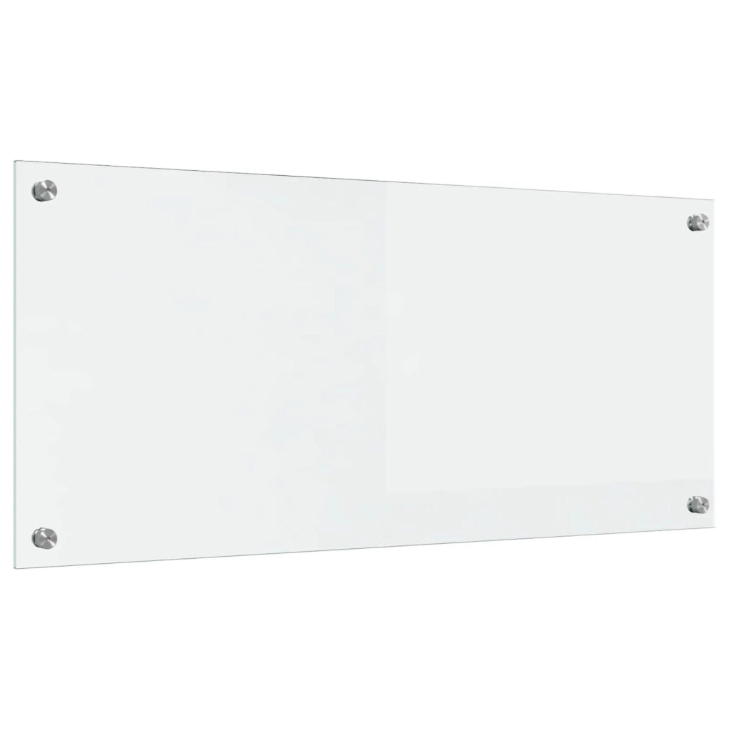 Schienale da cucina Trasparente 90 x 40 cm vetro temperato CFW5094379