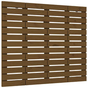Testiera | Testata da Parete Ambra 96x3x91,5 cm in Legno Massello di Pino