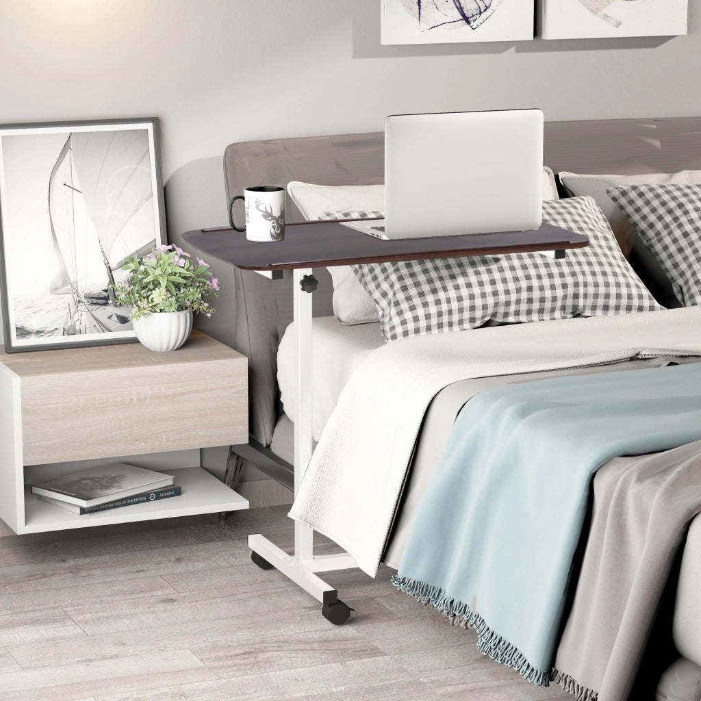 Carrello Portaoggetti ¨C Zephmum ¨C 77x40x76 cm Legno Scuro