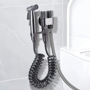 Bidet a spruzzo per igiene personale con accessori completi - supporto a parete o da bagno - sprogetto in acciaio inossidabile