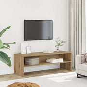 Mobile TV-Credenza per TV-Console TV Rovere Artigianale 120x40x40 cm in Truciolato
